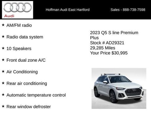 Used 2023 Audi Q5 2.0T Premium Plus w/ Premium Plus Package AWD/4WD image 24