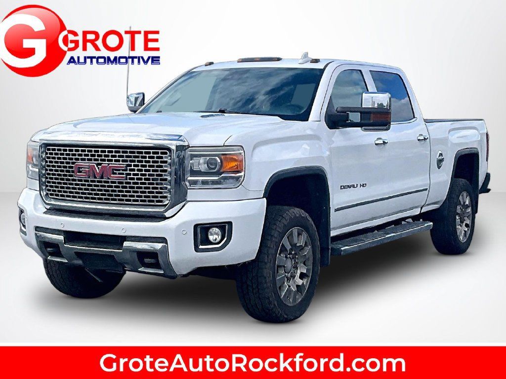 Used 2015 GMC Sierra 2500 Denali w/ Duramax Plus Package AWD/4WD image 1