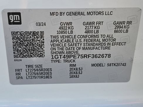 Used 2024 GMC Sierra 2500 AT4 w/ AT4 Premium Plus Package AWD/4WD image 35