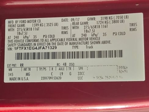 Used 2018 Ford F150 XLT w/ Equipment Group 302A Luxury AWD/4WD image 57