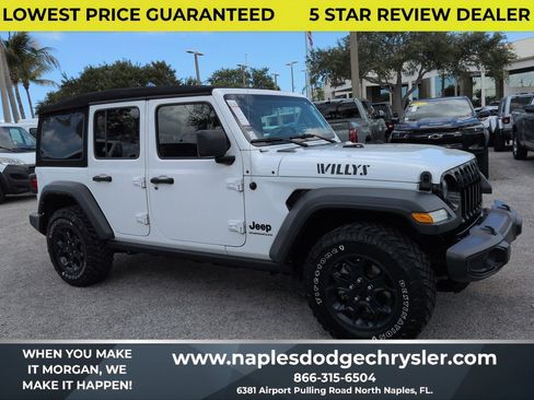 Used 2023 Jeep Wrangler Unlimited Sport AWD/4WD image 1