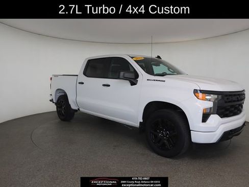 Used 2023 Chevrolet Silverado 1500 Custom w/ LPO, Dark Essentials Package AWD/4WD image 27