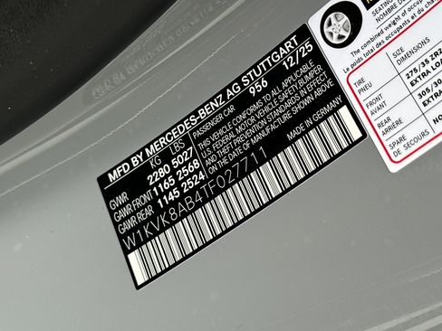 New 2026 Mercedes-Benz SL 55 AMG 4MATIC image 26