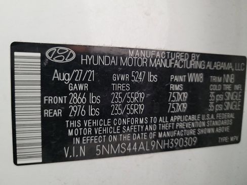 Used 2022 Hyundai Santa Fe Limited w/ Cargo Package image 33