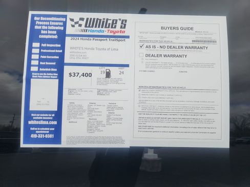 Used 2024 Honda Passport TrailSport image 13
