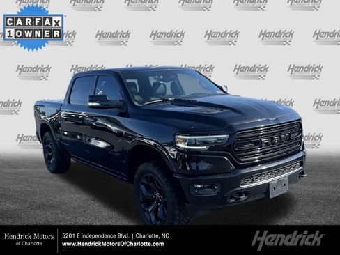 Used 2020 RAM 1500 Limited w/ Black Appearance Package AWD/4WD image 1