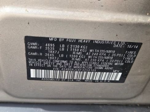 Used 2015 Subaru Outback 2.5i Limited AWD/4WD image 24