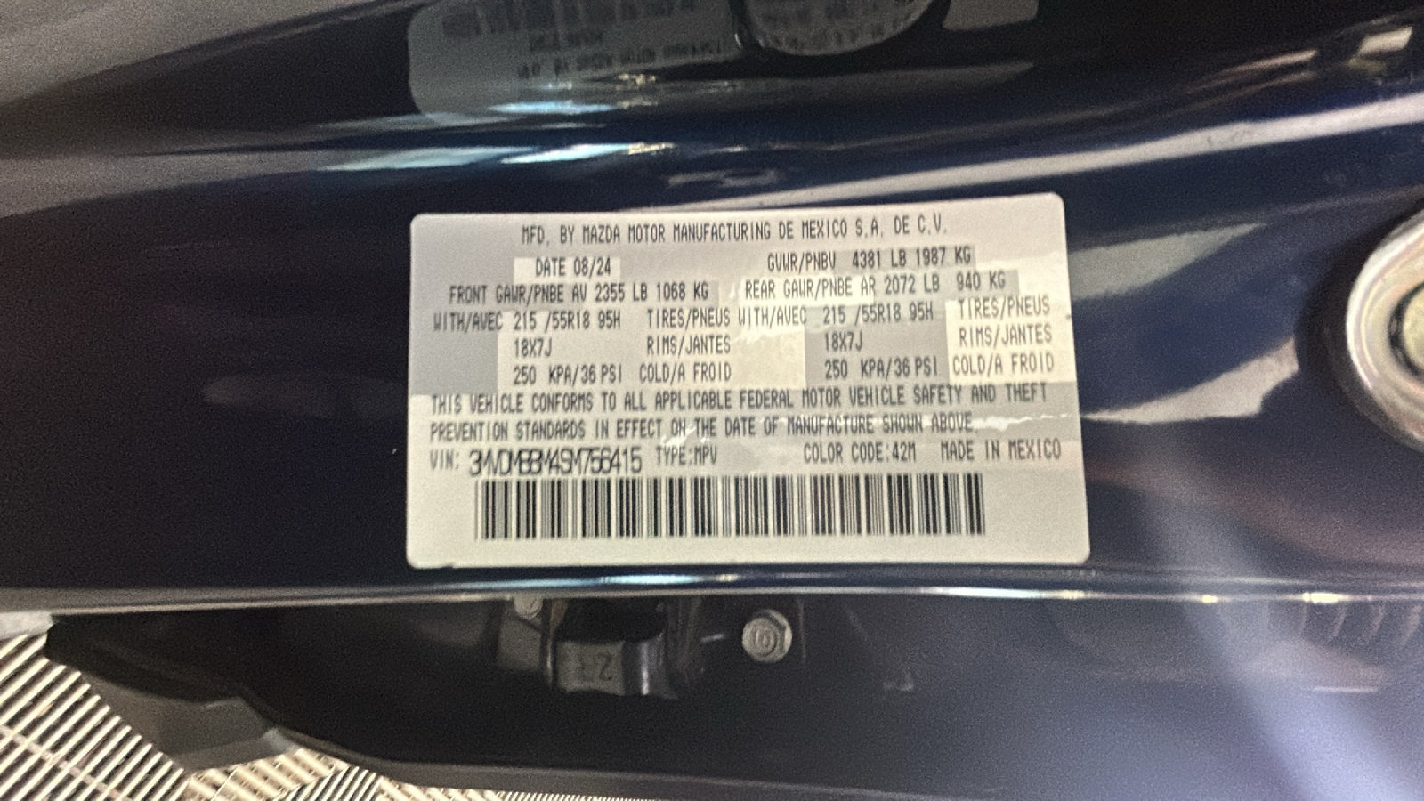 Used 2025 MAZDA CX-30 AWD 2.5 S w/ Select Sport Pkg image 11
