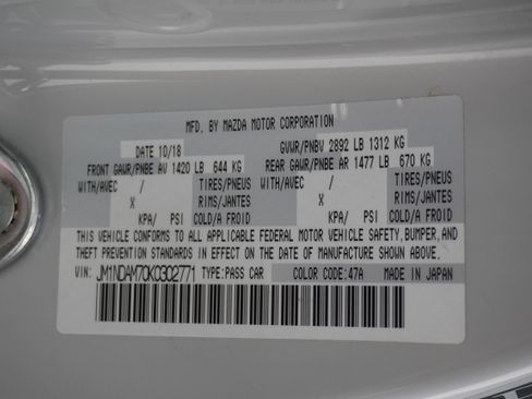 Used 2019 MAZDA MX-5 Miata RF Grand Touring image 34