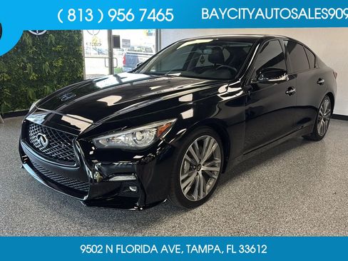 Used 2019 INFINITI Q50 Sport w/ Cargo Package (L96) RWD image 1