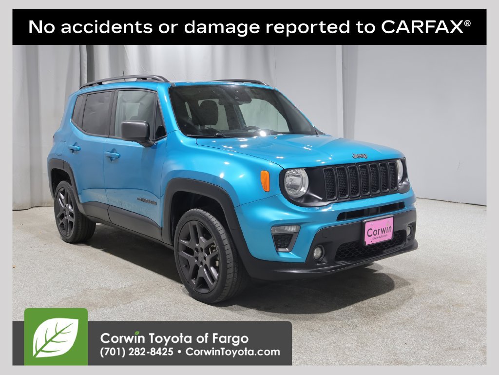 Used 2021 Jeep Renegade Latitude w/ Sun & Sound Group AWD/4WD 360° Tour