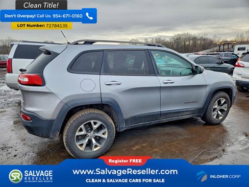 Used 2014 Jeep Cherokee Trailhawk w/ Leather Interior Group image 4