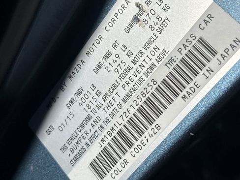Used 2015 MAZDA MAZDA3 i Touring FWD image 28