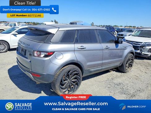 Used 2013 Land Rover Range Rover Evoque Pure Plus AWD/4WD image 4
