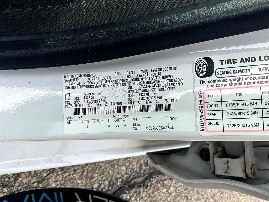 Used 2012 Ford Fiesta SE FWD image 20