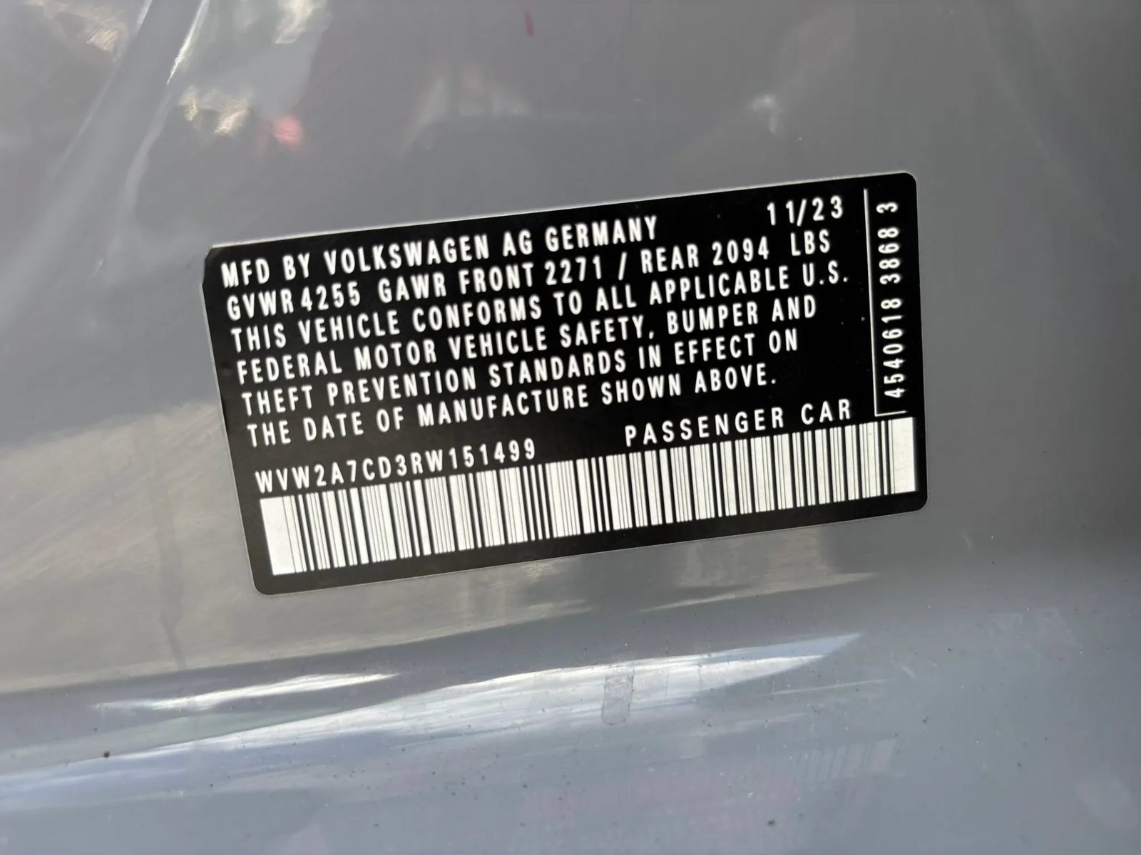 Used 2024 Volkswagen GTI SE FWD image 24
