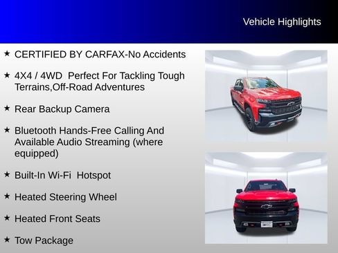 Used 2020 Chevrolet Silverado 1500 LT Trail Boss w/ Convenience Package AWD/4WD image 4