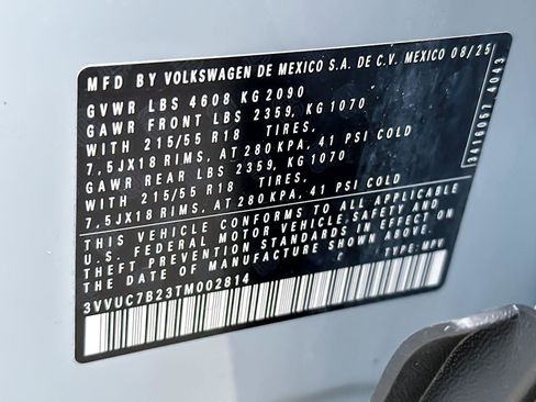 New 2026 Volkswagen Taos SE image 26