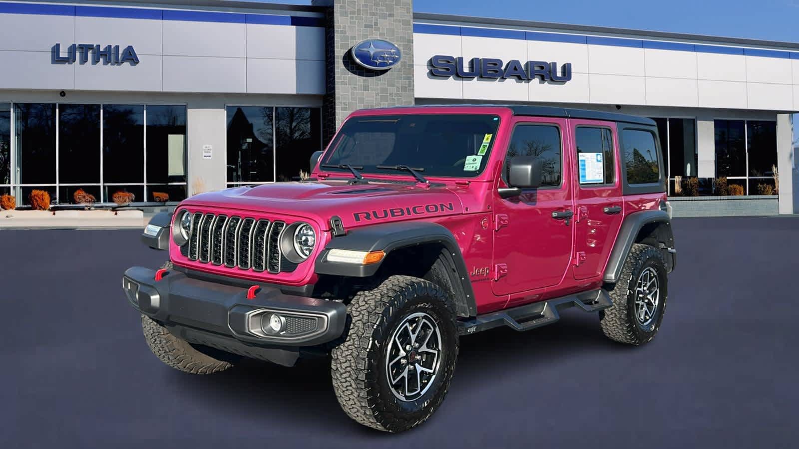 Used 2024 Jeep Wrangler Unlimited Rubicon w/ Technology Group AWD/4WD image 1