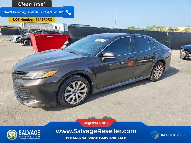 Used 2018 Toyota Camry LE w/ Convenience Package FWD image 1
