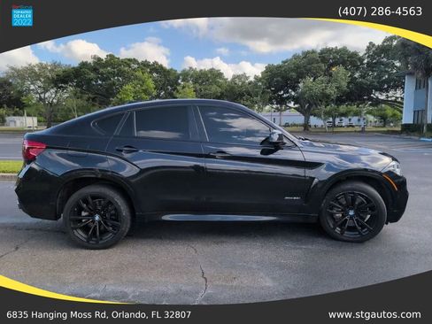 Used 2018 BMW X6 xDrive50i w/ M Sport Package AWD/4WD image 6