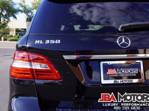 Used 2014 Mercedes-Benz ML 350 ML Class 350 SUV Rear DVD image 30