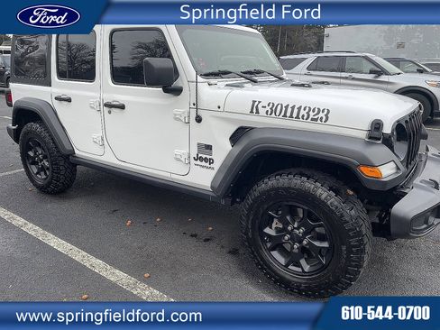 Used 2021 Jeep Wrangler Unlimited Sport image 1