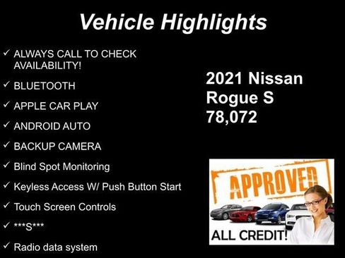Used 2021 Nissan Rogue S FWD image 10