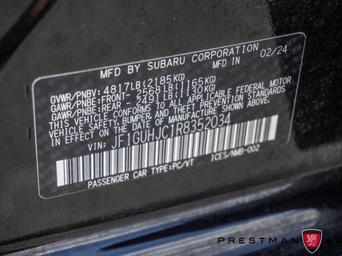 Used 2024 Subaru Impreza RS w/ Popular Package #1 AWD/4WD image 25