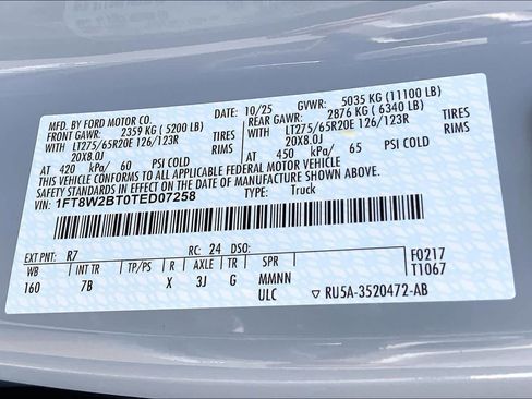 New 2026 Ford F250 Platinum image 16