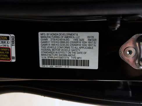 Certified 2025 Honda Odyssey EX-L image 51