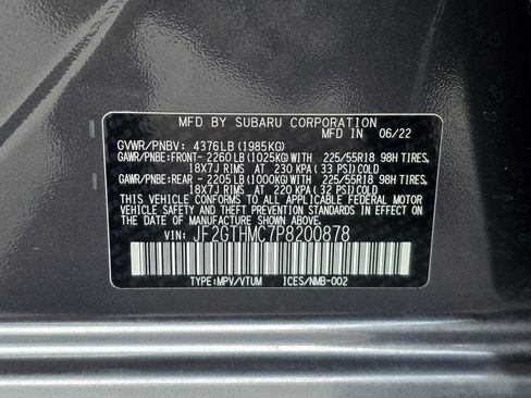 Certified 2023 Subaru Crosstrek 2.5i Limited w/ Moonroof Package image 31