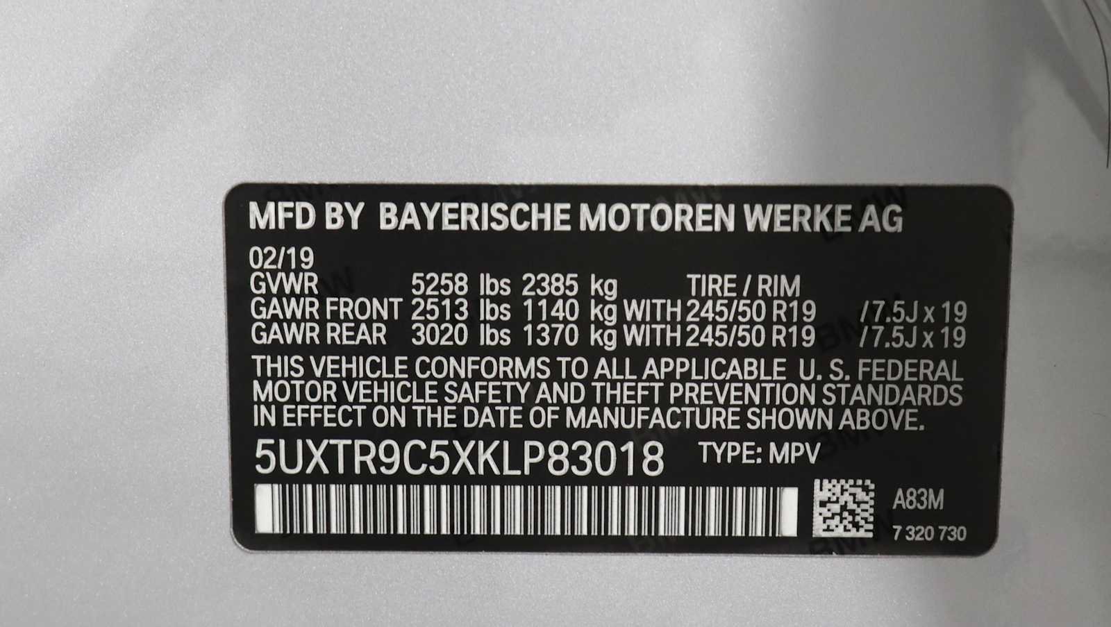 Used 2019 BMW X3 xDrive30i w/ Premium Package AWD/4WD image 34