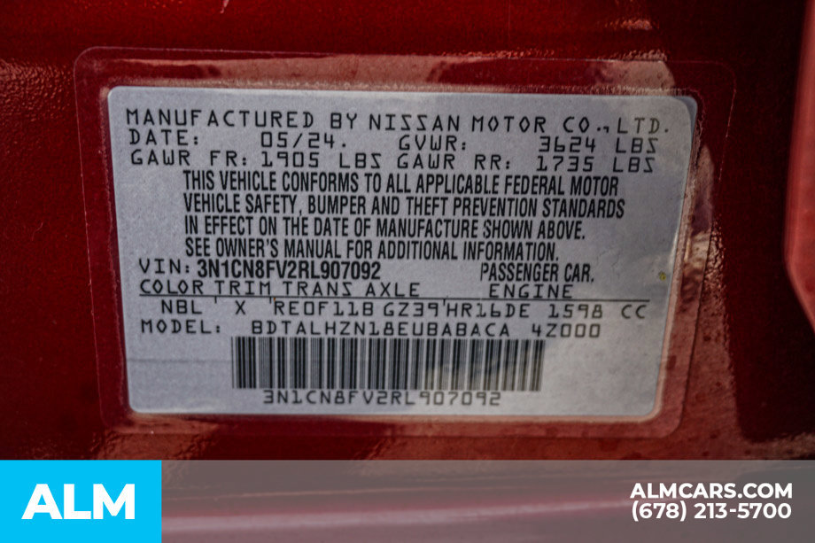 Used 2024 Nissan Versa SR FWD image 54