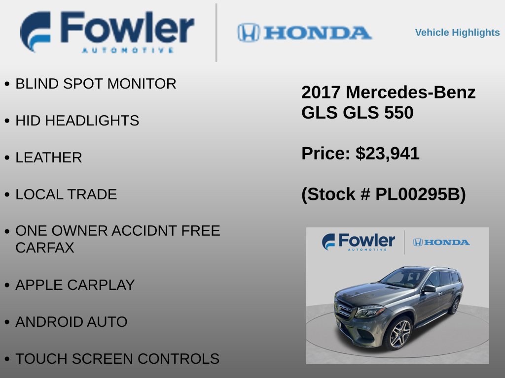 Used 2017 Mercedes-Benz GLS 550 4MATIC image 12