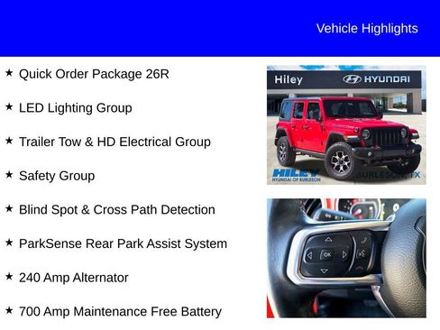 Used 2021 Jeep Wrangler Unlimited Rubicon w/ LED Lighting Group image 9