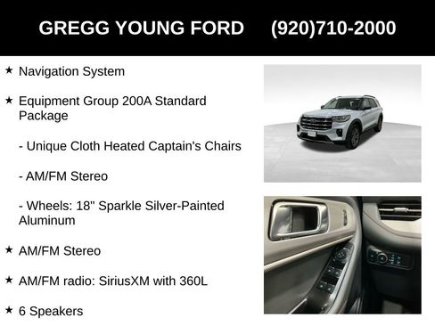 New 2026 Ford Explorer Active w/ Active Comfort Package AWD/4WD image 7
