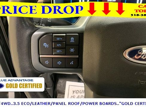 Certified 2023 Ford F150 Lariat w/ Equipment Group 502A High image 38