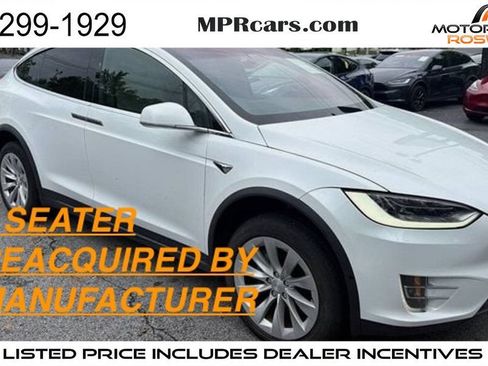 Used 2021 Tesla Model X Long Range AWD/4WD image 1