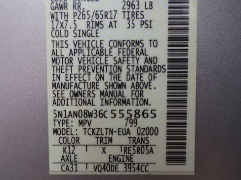 Used 2006 Nissan Xterra SE w/ (W94) Tow Pkg AWD/4WD image 45