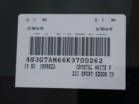 Used 2019 Subaru Impreza 2.0i Sport image 7