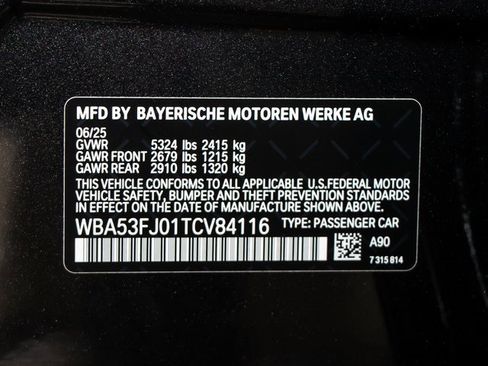 New 2026 BMW 530i xDrive w/ M Sport Package image 23