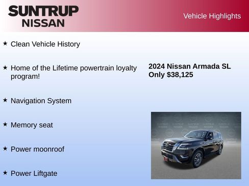 Used 2024 Nissan Armada SL image 8