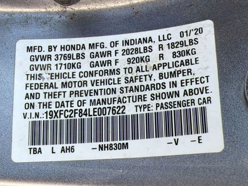 Used 2020 Honda Civic Sport image 19