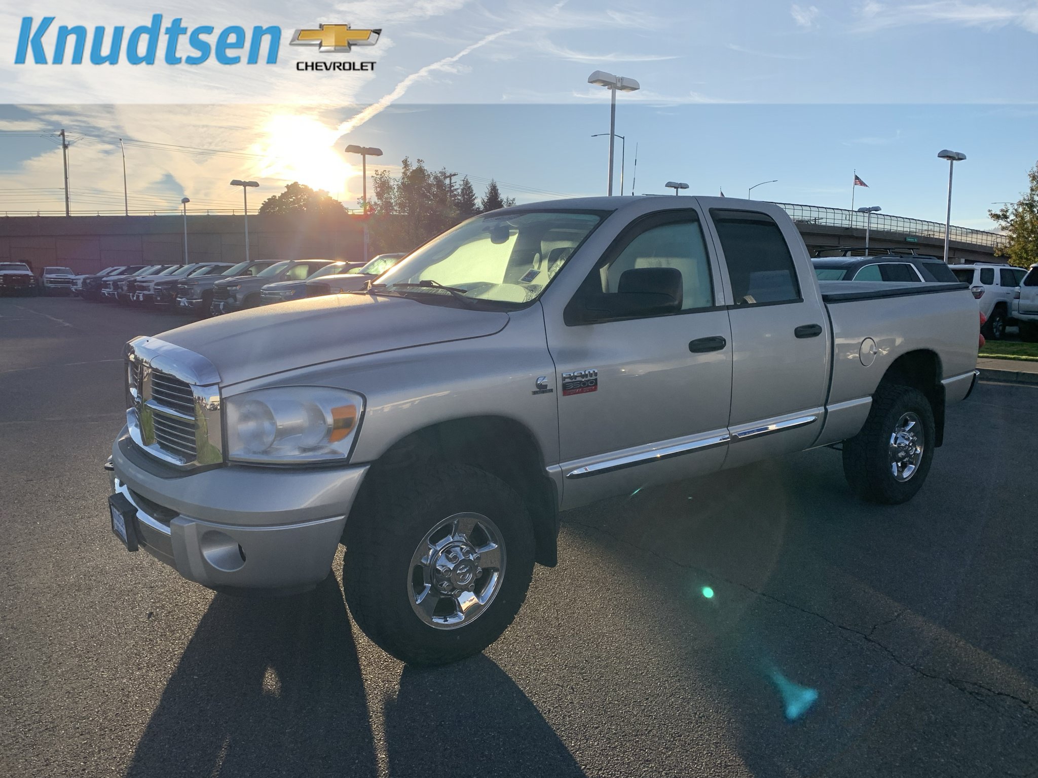 Used 2008 Dodge Ram 3500 Truck Laramie w/ Trailer Tow Group AWD/4WD image 3
