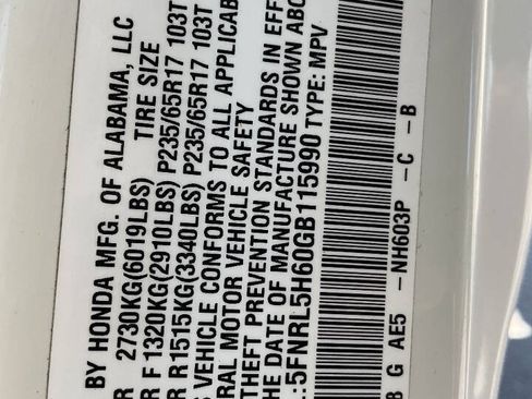 Used 2016 Honda Odyssey EX-L image 25