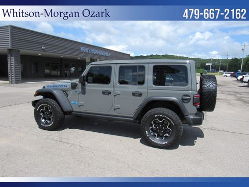 Used 2021 Jeep Wrangler Unlimited Rubicon 4xe w/ Steel Bumper Group AWD/4WD image 10