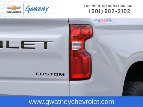 New 2026 Chevrolet Silverado 1500 Custom w/ Turbomax Blackout Package AWD/4WD image 11
