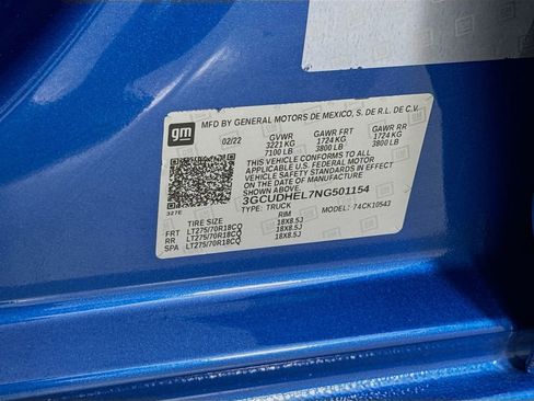 Used 2022 Chevrolet Silverado 1500 ZR2 image 36