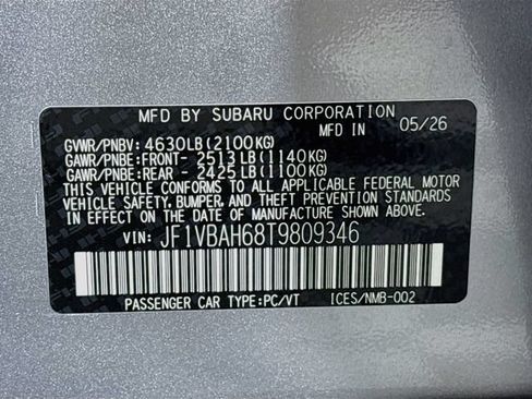 New 2026 Subaru WRX Premium AWD/4WD image 29